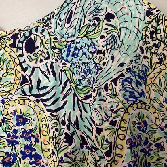 Lilly Pulitzer Rayon Blouse - Picture 3 of 4